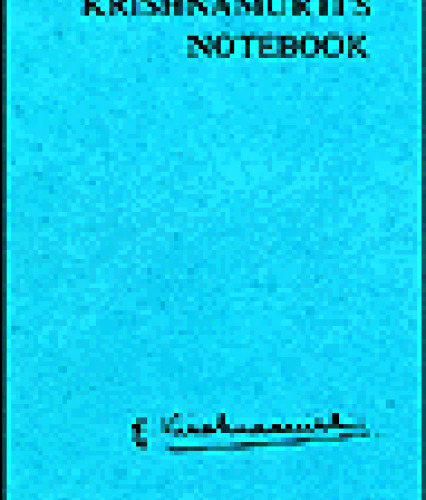 دفترچه Krishnamurti
