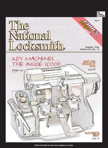 ﻿The National Locksmith: جلد 66، شماره 10