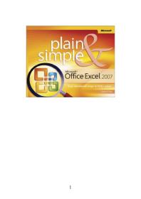 ﻿Microsoft® Office Excel® 2007 Plain