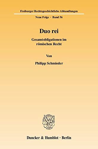 ﻿Duo rei.: تعهدات جامع در حقوق روم.