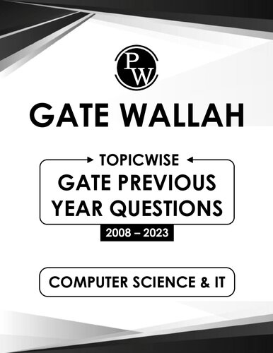 ﻿GATE Wallah Topicwise PYQ: علوم کامپیوتر