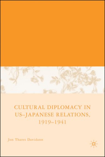 ﻿دیپلماسی فرهنگی در روابط ایالات متحده و ژاپن ، 1919-1919