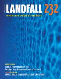 ﻿Landfall 232: Aotearoa هنر و ادبیات نیوزلند، پاییز 2016