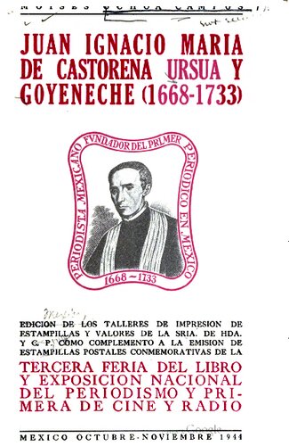 ﻿خوان ایگناسیو ماریا د کاستورنا اورسوای گوینهچه، اولین روزنامه نگار مکزیکی