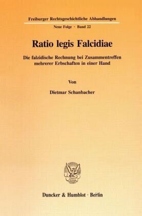 ﻿Ratio legis Falcidiae.: محاسبه فالسیدی زمانی که چندین وراثت در یک دست گرد هم می آیند.