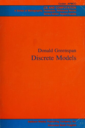 ﻿مدل های گسسته (ریاضیات کاربردی و محاسبه ، شماره 3)