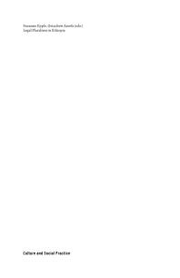 ﻿پلورالیسم قانونی در اتیوپی: بازیگران، چالش ها و راه حل ها