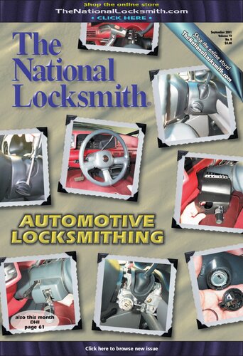 ﻿قفل ساز ملی: جلد 72 ، شماره 9