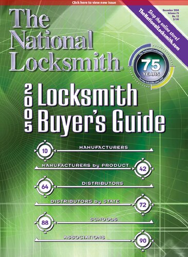 ﻿قفل ساز ملی: جلد 75 ، شماره 12