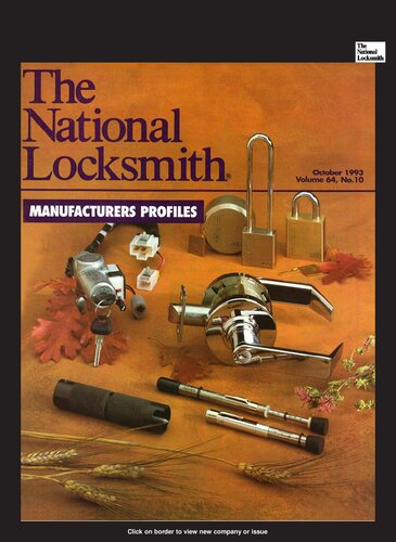 ﻿قفل ساز ملی: جلد 64 ، شماره 10