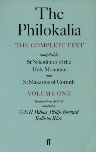 ﻿The Philokalia جلد 1