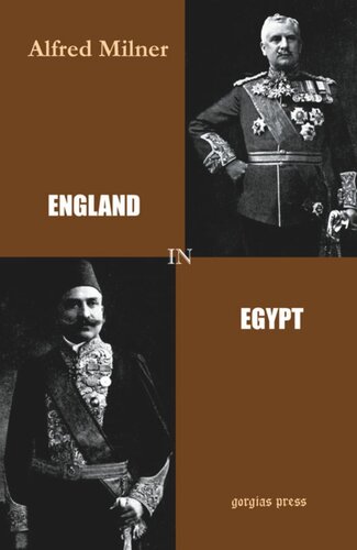 ﻿انگلستان در مصر: با اضافات خلاصه ای از سیر وقایع تا پایان سال 1898