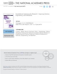 ﻿تحقیقات بنیادی امنیت سایبری: بهبود علم، مهندسی و موسسات