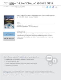 ﻿راهنمای تخصیص فرکانس و حفاظت طیف برای کاربردهای علمی: ویرایش دوم