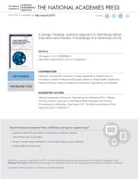 ﻿تفکر طراحی، رویکرد سیستمی به رفاه در آموزش و عمل: مجموعه مقالات یک کارگاه آموزشی