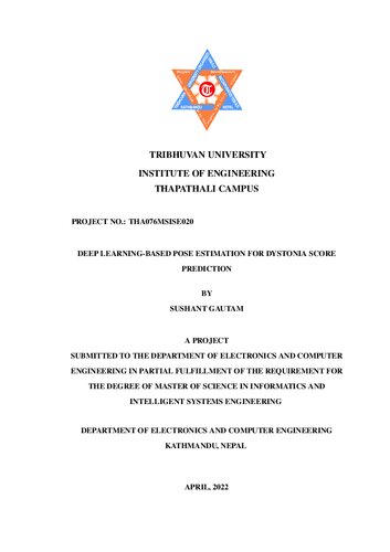 ﻿تخمین ژست مبتنی بر یادگیری عمیق برای پیش‌بینی امتیاز دیستونی