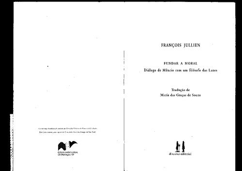 ﻿اخلاق را برقرار کنید. گفتگوی منسیوس با فیلسوف عصر روشنگری