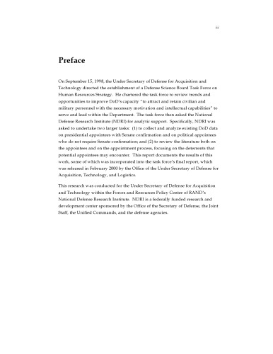 ﻿انتصابات سیاسی وزارت دفاع: سمت ها و روند