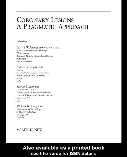 ﻿ضایعات کرونر: یک رویکرد عملی