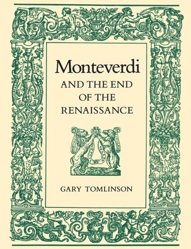 ﻿Monteverdi و پایان رنسانس