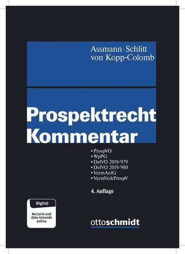 ﻿نظر قانون بروشور: ProspektVO، WpPG، DelVO 2019/979، DelVO 2019/980، VermAnlG، VermVerkProspV