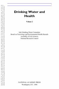 ﻿آب آشامیدنی و سلامتی، جلد 2
