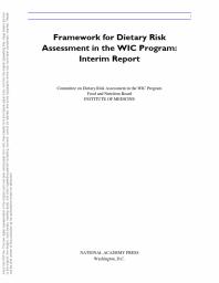 ﻿چارچوبی برای ارزیابی خطر رژیم غذایی در برنامه WIC: گزارش موقت