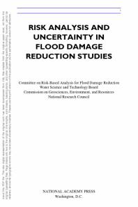 ﻿تحلیل ریسک و عدم قطعیت در مطالعات کاهش خسارت سیل