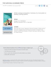 ﻿یادگیری STEM همه جا است: خلاصه ای از یک گردهمایی در مورد ساختن سیستم های یادگیری