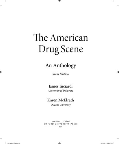 ﻿e American Drug Scene - Anthology