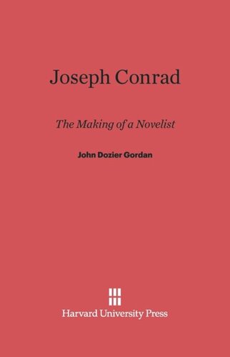 ﻿جوزف کنراد: ساخت یک رمان نویس