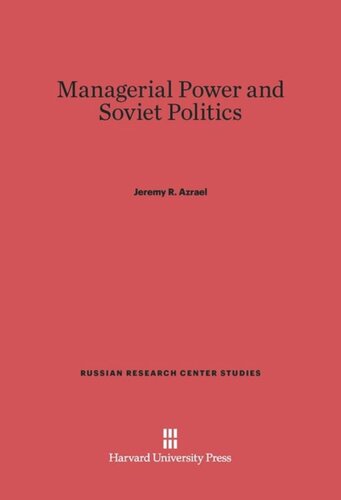 ﻿قدرت مدیریت و سیاست شوروی