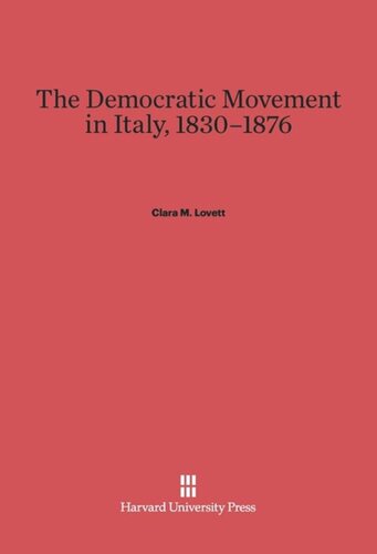 ﻿جنبش دموکراتیک در ایتالیا، 1830-1876