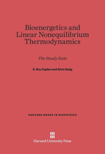 ﻿بیوانرژتیک و ترمودینامیک غیر تعادلی خطی: حالت پایدار