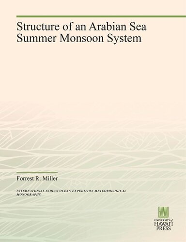 ﻿ساختار یک سامانه موسمی تابستانی دریای عرب