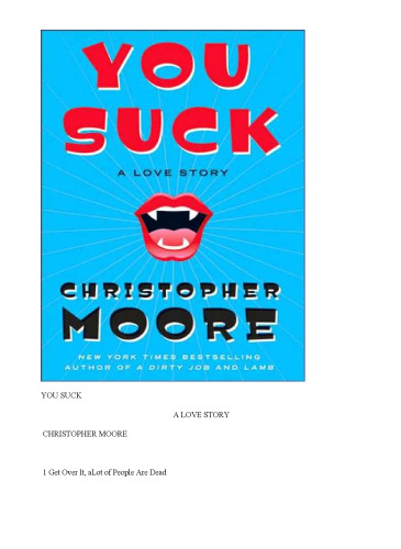 ﻿you suck: یک داستان عاشقانه