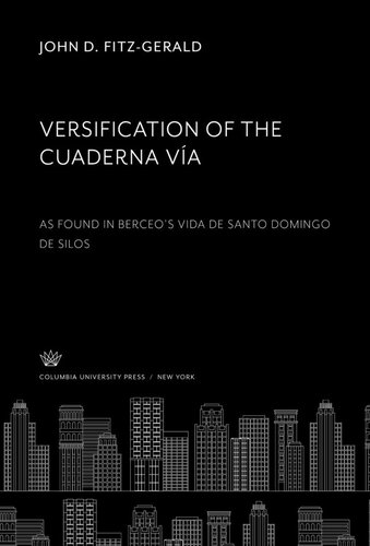 ﻿ترمیم Cuaderna Vía: همانطور که در Silos Vida de Santo Domingo De Silos در Berceo یافت می شود