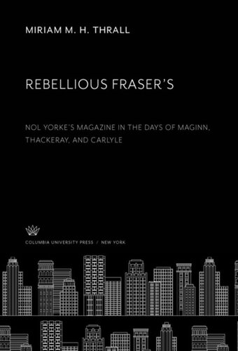 ﻿طغیان فریزر: مجله نول یورک در روزهای مگین ، تکرری و کارلایل