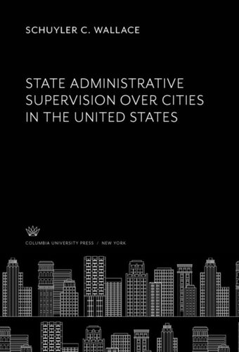 ﻿نظارت اداری ایالتی بر شهرها در ایالات متحده