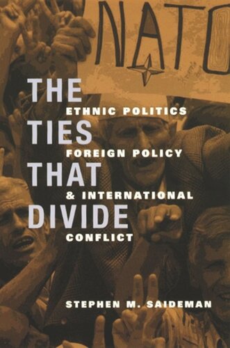 ﻿پیوندهایی که از هم جدا می شوند: سیاست قومی، سیاست خارجی و درگیری بین المللی