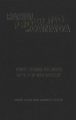 ﻿پروفایل نژادی در کانادا: به چالش کشیدن افسانه 