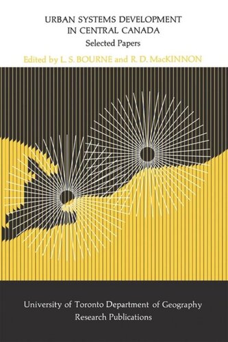 ﻿توسعه سیستم های شهری در مرکز کانادا: مقالات منتخب