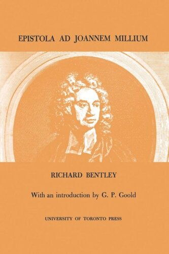 ﻿Epistola ad Joannem Millium