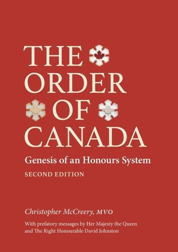 ﻿Order of Canada: Genesis of an Honors System، ویرایش دوم