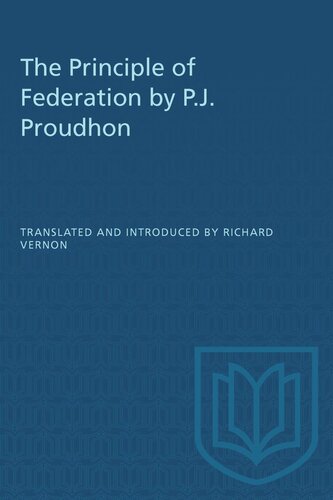 ﻿اصل فدراسیون توسط P.J. Proudhon