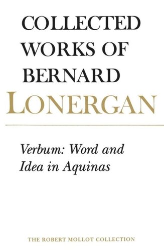 ﻿Verbum: Word and Idea in Aquinas، جلد 2
