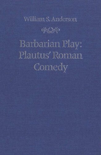 ﻿نمایشنامه باربی: کمدی رومی Plautus