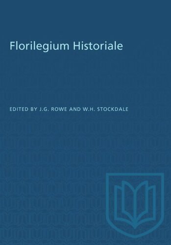 ﻿Florilegium Historiale: مقاله های ارائه شده به Wallace K. Ferguson