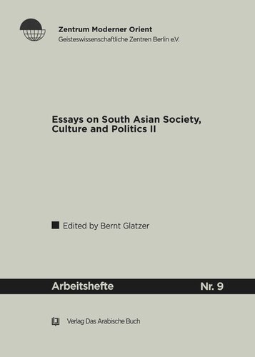 ﻿مقالاتی در مورد جامعه، فرهنگ و سیاست آسیای جنوبی (II)