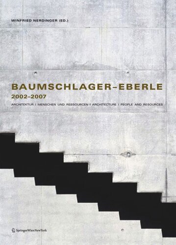 ﻿Baumschlager-Eberle 2002–2007: معماری | افراد و منابع | معماری | مردم و منابع